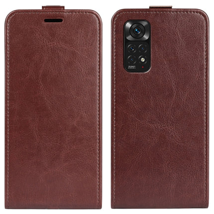 For Xiaomi Redmi Note 11 4G / Note 11S R64 Texture Vertical Flip Leather Phone Case, For Xiaomi Redmi Note 11 4G