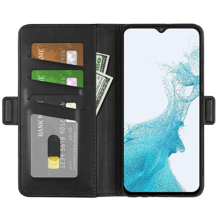 For Samsung Galaxy A23 5G Dual-side Magnetic Buckle Leather Phone Case, For Samsung Galaxy A23 5G