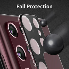 For Samsung Galaxy S22 Ultra 5G ENKAY 9H Rear Lens Tempered Glass Film