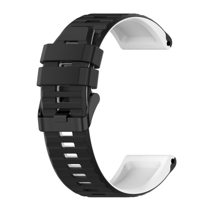 26mm Silicone Mixing Color Watch Strap, For Garmin Fenix 7X, For Garmin Fenix 6X