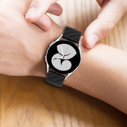 20mm Carbon Fiber Striped Silicone Strap, For Amazfit GTS 2 mini, For Amazfit GTS 2