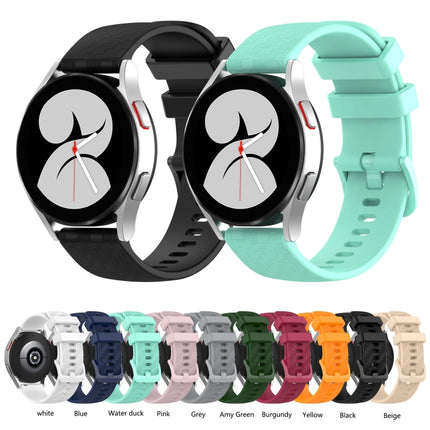 20mm Carbon Fiber Striped Silicone Strap, For Amazfit BIP, For Amazfit BIP Lite