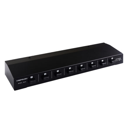 100W 1 In 8 Out Power Amplifier Box Distribute Switcher Loudspeaker