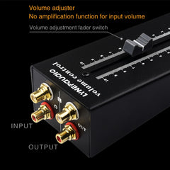 Passive Preamp Source Loudspeaker Box RCA No Power Volume Adjustment Controller, Passive Preamp