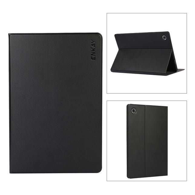 For Samsung Galaxy Tab A8 10.5 2021 X200/X205 ENKAY Leather Stand Smart Tablet Case, For Samsung Galaxy Tab A8 10.5 2021