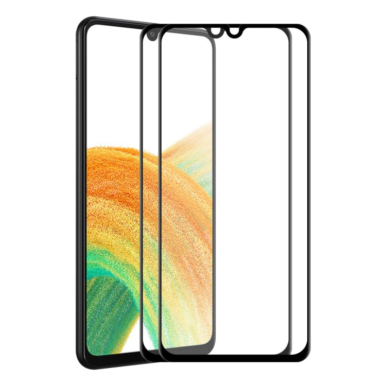 For Samsung Galaxy A33 5G ENKAY 6D Full Glue Tempered Glass Full Film, For Samsung Galaxy A33 5G(1 PC), For Samsung Galaxy A33 5G(2 PCS), For Samsung Galaxy A33 5G(5 PCS)