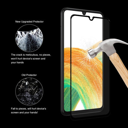 For Samsung Galaxy A33 5G ENKAY Full Glue 0.26mm 9H 2.5D Tempered Glass Full Film, For Samsung Galaxy A33 5G(1 PC), For Samsung Galaxy A33 5G(2 PCS), For Samsung Galaxy A33 5G(5 PCS), For Samsung Galaxy A33 5G(10 PCS)