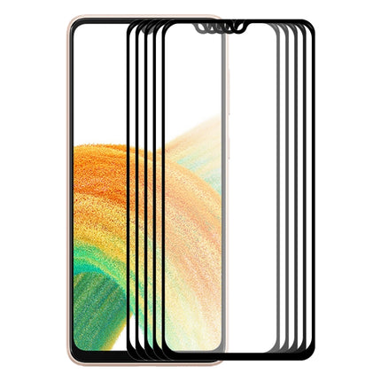 For Samsung Galaxy A33 5G ENKAY Full Glue 0.26mm 9H 2.5D Tempered Glass Full Film, For Samsung Galaxy A33 5G(1 PC), For Samsung Galaxy A33 5G(2 PCS), For Samsung Galaxy A33 5G(5 PCS), For Samsung Galaxy A33 5G(10 PCS)