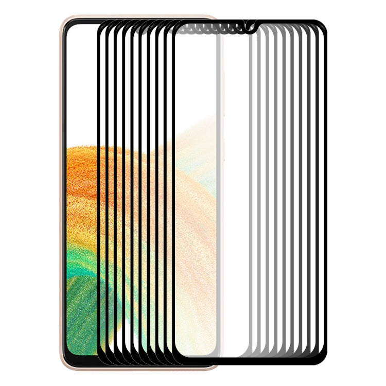 For Samsung Galaxy A33 5G ENKAY Full Glue 0.26mm 9H 2.5D Tempered Glass Full Film, For Samsung Galaxy A33 5G(1 PC), For Samsung Galaxy A33 5G(2 PCS), For Samsung Galaxy A33 5G(5 PCS), For Samsung Galaxy A33 5G(10 PCS)