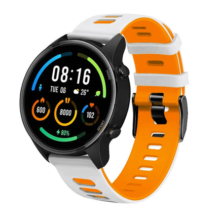 22mm Mixed-Color Silicone Strap, For Huawei Watch 3 Pro