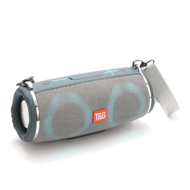 T&G TG642 RGB Light Waterproof  Portable Bluetooth Speaker Support FM / TF Card, TG642