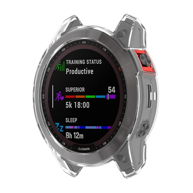 Shockproof TPU Soft Protective Case, For Garmin Fenix 7