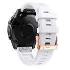 For Garmin Fenix 5S Plus / White