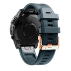 For Garmin Fenix 5S Plus / Navy blue