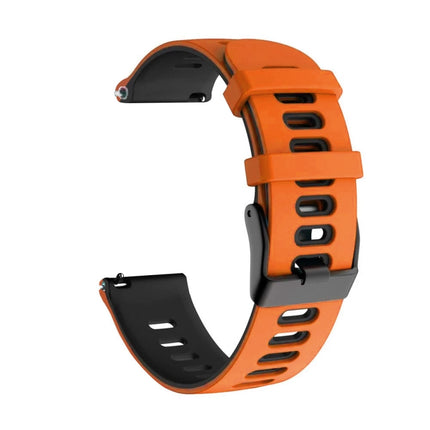 20mm Mixed-Color Silicone Strap, For Samsung Galaxy Watch 4 44mm