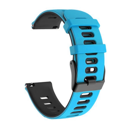 20mm Mixed-Color Silicone Strap, For Samsung Galaxy Watch 4 Classic 46mm
