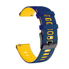For Samsung Galaxy Watch 46mm / Dark Blue Yellow