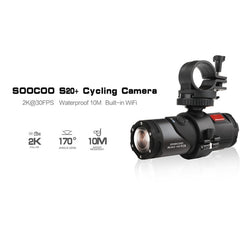 SOOCOO S20+ 2K HD WiFi Waterproof Anti-shake Sports Camera, S20+