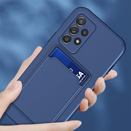 Skin Feel Card Contrast Color Button TPU Phone Case, For Samsung Galaxy A53 5G, For Samsung Galaxy A73 5G / 4G