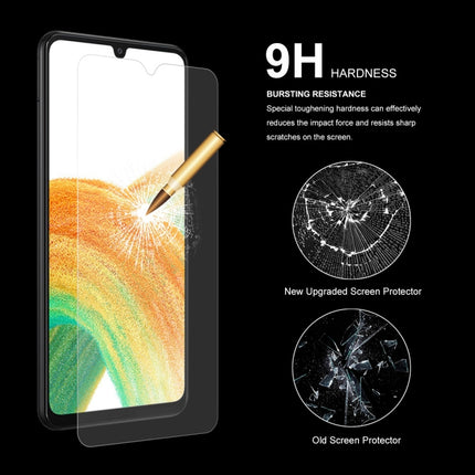 For Samsung Galaxy A33 5G ENKAY 0.26mm 9H 2.5D Tempered Glass Film, For Samsung Galaxy A33 5G (1 PC), For Samsung Galaxy A33 5G (2 PCS), For Samsung Galaxy A33 5G (5 PCS), For Samsung Galaxy A33 5G (10 PCS)