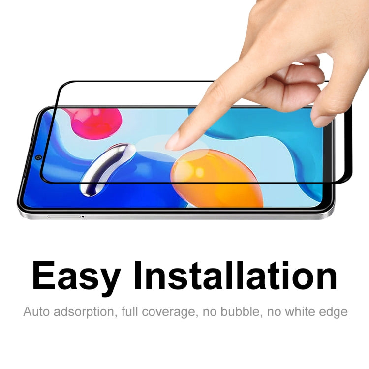 For Redmi Note 11S 4G ENKAY Full Glue 0.26mm 9H 2.5D Tempered Glass Full Film