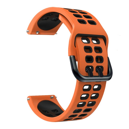 20mm Mixed-color Silicone Strap, For Garmin Move Luxe, For Garmin Move Style