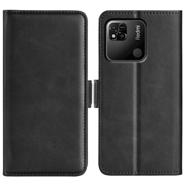 For Xiaomi Redmi 10A Dual-side Magnetic Buckle Leather Phone Case, For Xiaomi Redmi 10A