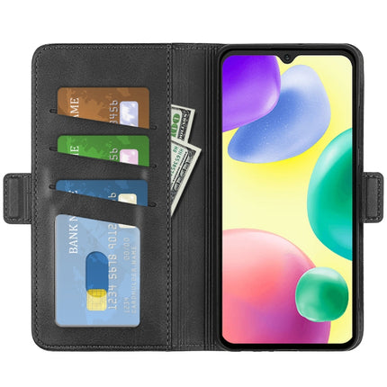 For Xiaomi Redmi 10A Dual-side Magnetic Buckle Leather Phone Case, For Xiaomi Redmi 10A