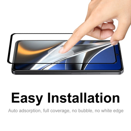 For Xiaomi Poco X4 Pro 5G ENKAY Full Glue 0.26mm 9H 2.5D Tempered Glass Full Film