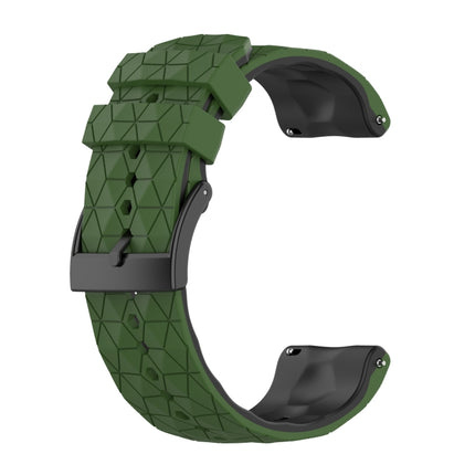24mm Mixed-Color Silicone Watch Band, For Suunto 9, For Suunto 7, For Suunto 9 Baro