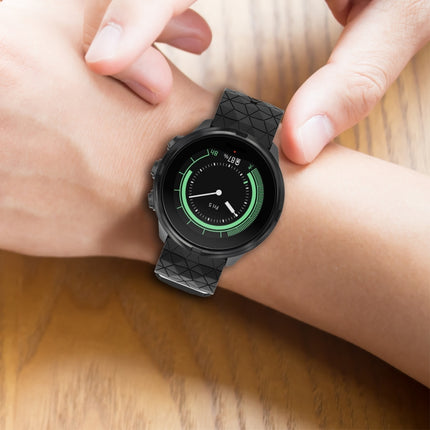 24mm Mixed-Color Silicone Watch Band, For Suunto 9, For Suunto 7, For Suunto 9 Baro