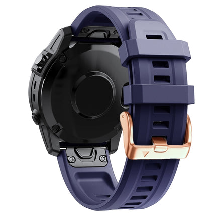 20mm Silicone Watch Band, For Garmin Descent Mk2S, For Garmin Fenix 6S