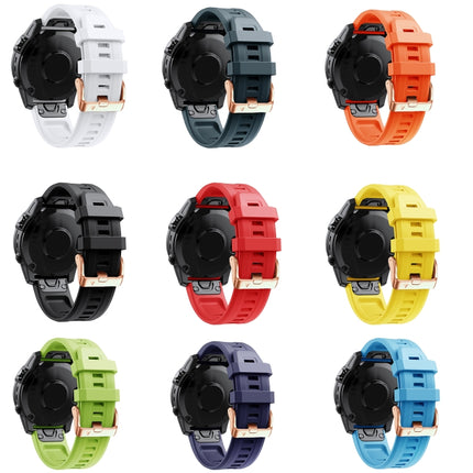 20mm Silicone Watch Band, For Garmin Descent Mk2S, For Garmin Fenix 6S