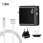 MagSafe 2 / T Cable, EU Plug / US Plug / Black