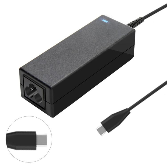 45W 20V 2.25A USB-C / Type-C Laptop Power Adapter For ThinkPad X280 T480s T580