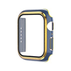 For Apple Watch Series 3/2/1 38mm / Blue+Gold