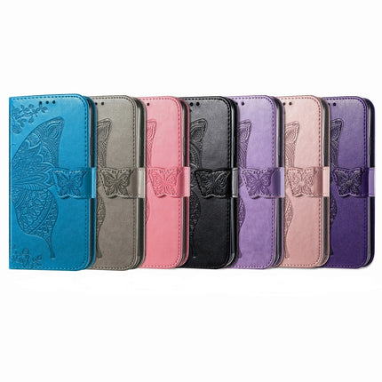 Butterfly Love Flower Embossed Leather Phone Case, For Google Pixel 7 Pro 5G, For Google Pixel 7 5G, For OnePlus Nord CE 2 5G