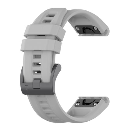 22mm Silicone Solid Color Watch Band, For Garmin Instinct
