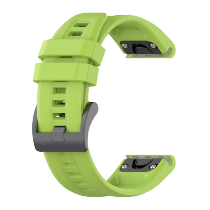 22mm Silicone Solid Color Watch Band, For Garmin Fenix 5 Plus