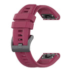 For Garmin Fenix 5X / Burgundy
