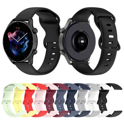 22mm Solid Color Silicone Watch Band, For Xiaomi Watch S1, For Xiaomi Mi Watch Color 2