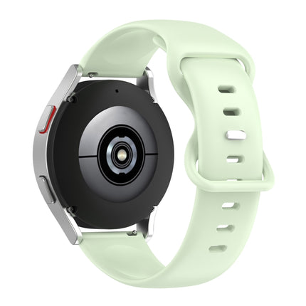 20mm Solid Color Silicone Watch Band, For Samsung Galaxy Watch3 41mm, For Samsung Galaxy Watch Active 2 40mm/44mm