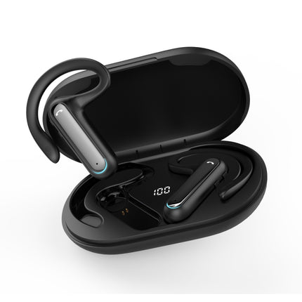 FW5 Non-in-Ear BT5.2 Wireless Sport Bone Conduction TWS Earphones Support Voice Assistant, FW5 Black, FW5 Blue