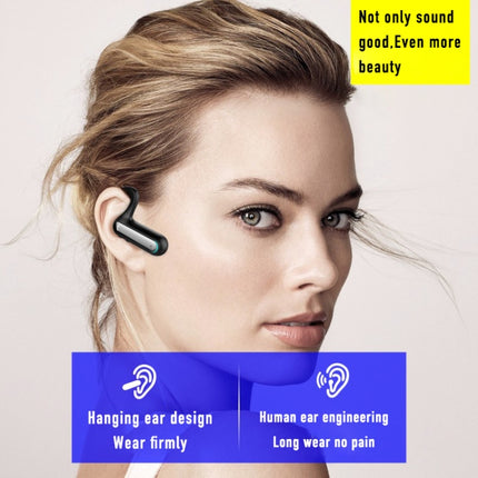 FW5 Non-in-Ear BT5.2 Wireless Sport Bone Conduction TWS Earphones Support Voice Assistant, FW5 Black, FW5 Blue