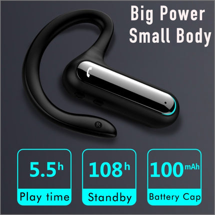 FW5 Non-in-Ear BT5.2 Wireless Sport Bone Conduction TWS Earphones Support Voice Assistant, FW5 Black, FW5 Blue
