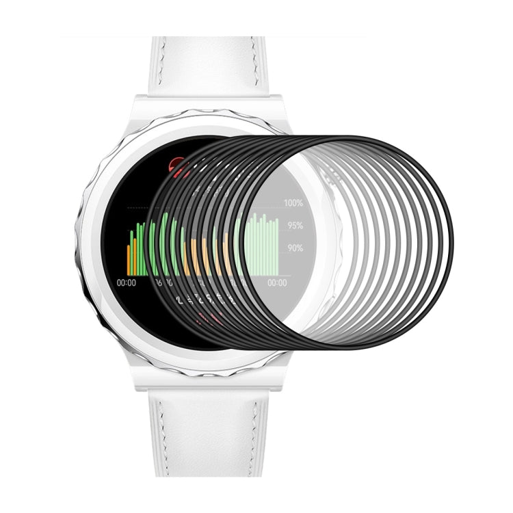 For Huawei Watch GT 3 Pro 43mm ENKAY 3D Full Coverage Soft PC Edge + PMMA HD Screen Watch Film, For Huawei Watch GT 3 Pro 43mm (1 PC), For Huawei Watch GT 3 Pro 43mm (2 PCS), For Huawei Watch GT 3 Pro 43mm (5 PCS), For Huawei Watch GT 3 Pro 43mm (10 PCS)