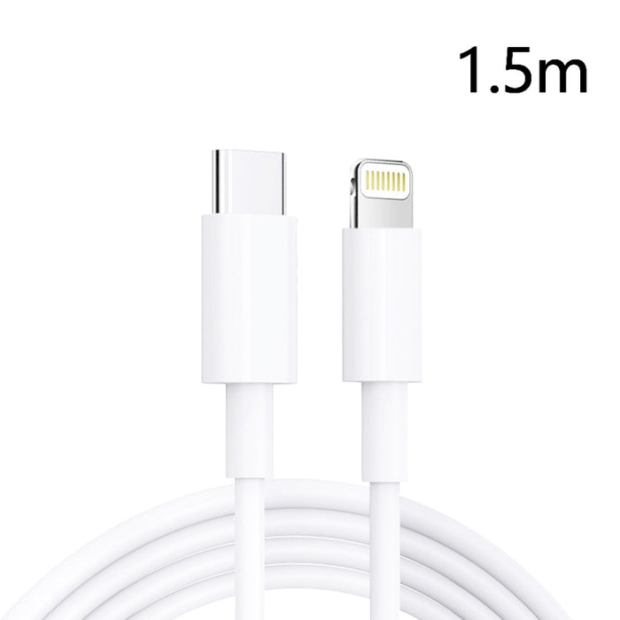 PD30W USB-C / Type-C to 8 Pin Fast Charging Data Cable for iPhone Series, 1.5m, 2m