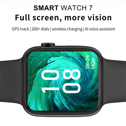 W7 1.8 inch Color Screen Smart Watch, Support Heart Rate Monitoring/Blood Pressure Monitoring