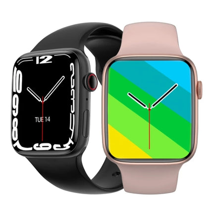 W7 1.8 inch Color Screen Smart Watch, Support Heart Rate Monitoring/Blood Pressure Monitoring