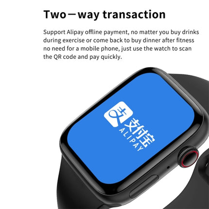 W7 1.8 inch Color Screen Smart Watch, Support Heart Rate Monitoring/Blood Pressure Monitoring